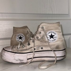 Worn look converse women’s high top sneakers size 6.5
